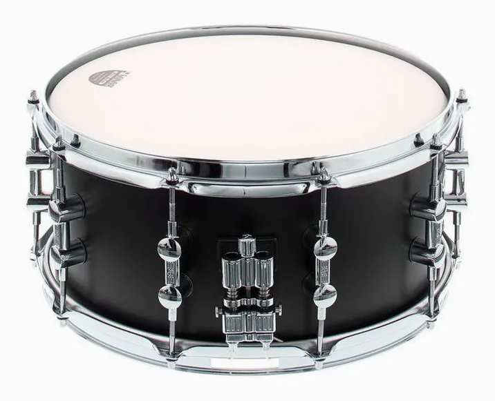 Sonor SQ1 14"x6,5" Snare GT Black, dettaglio ravvicinato, photo 2