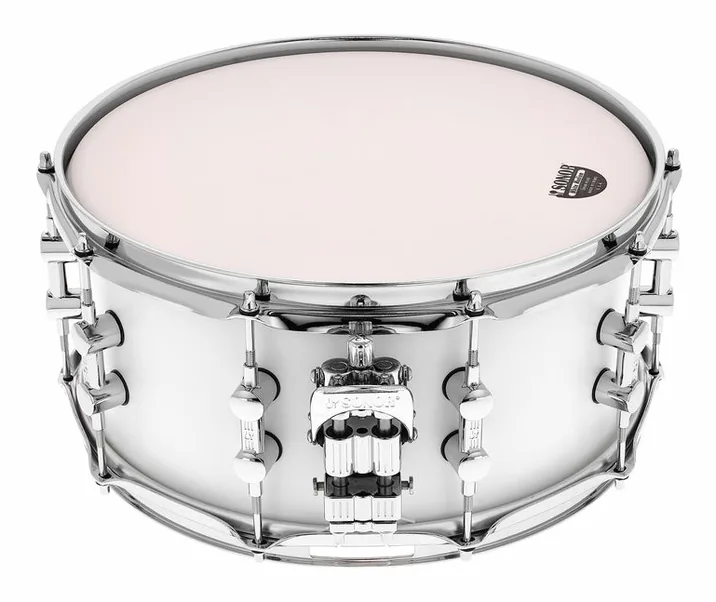 Sonor SQ1 14"x6,5" Snare SP White, vista dall'alto, photo 2