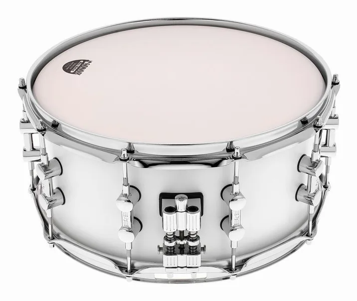 Sonor SQ1 14"x6,5" Snare SP White, su sfondo neutro, photo 3