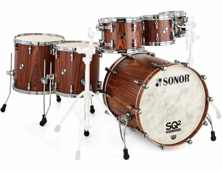 Sonor SQ2 Rock Palisander Replica, vista di tre quarti, photo 3