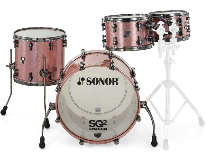Sonor SQ2 Set 20 Beech Copper Spkl., vista dall'alto, photo 2