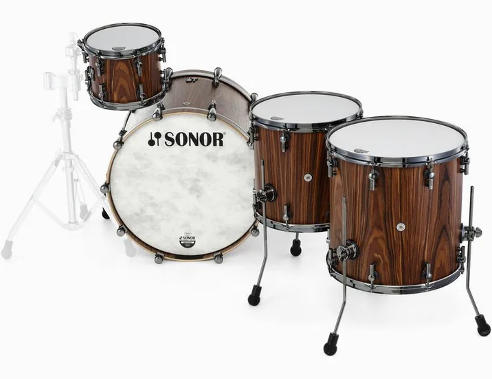 Sonor SQ2 Shell Set Beech Vintage, vista di tre quarti, photo 4