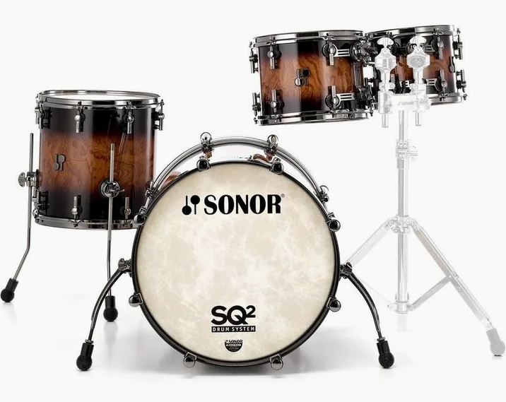 Sonor SQ2 Shell Set Maple, vista di tre quarti, photo 2
