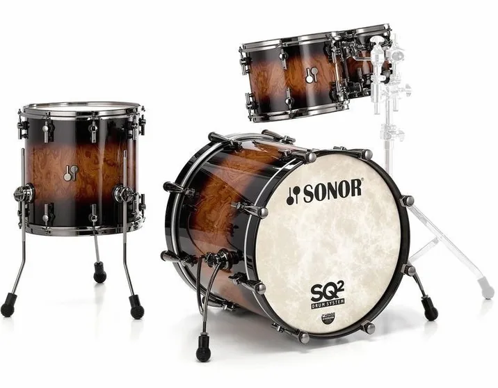 Sonor SQ2 Shell Set Maple, vista frontale, photo 3