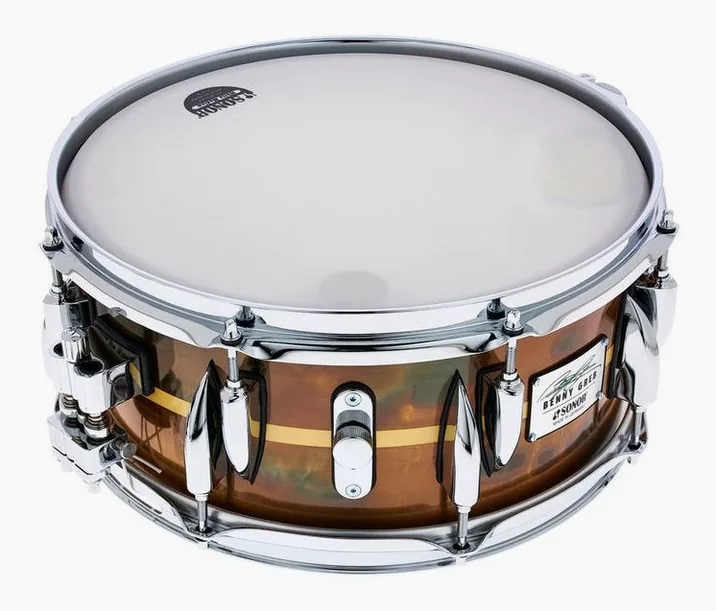 Sonor SSD 13"x5,75" Brass BG 2.0, su sfondo neutro, photo 2
