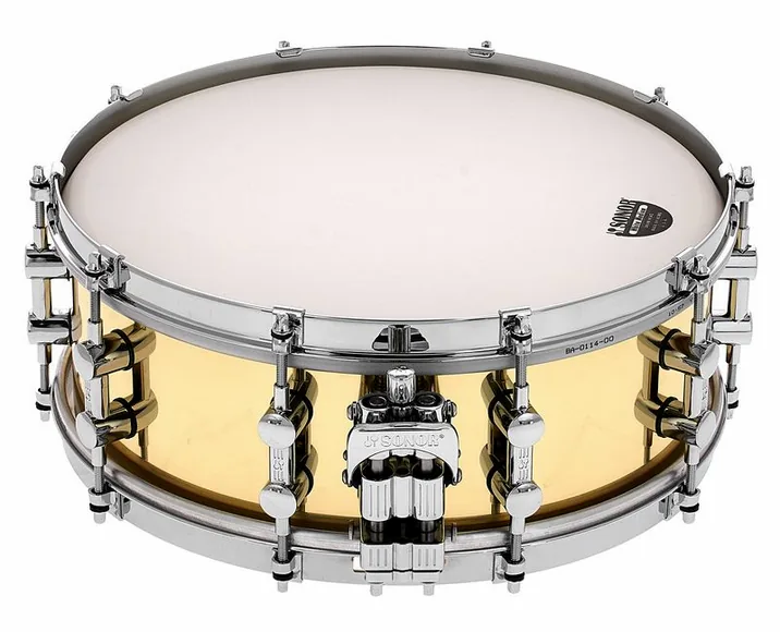 Sonor SY405MS Symphony Snare T70, su sfondo neutro, photo 2