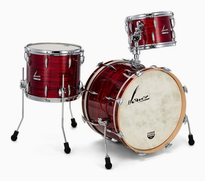 Sonor Vintage Series Three20 Red WM, vista di tre quarti, photo 3