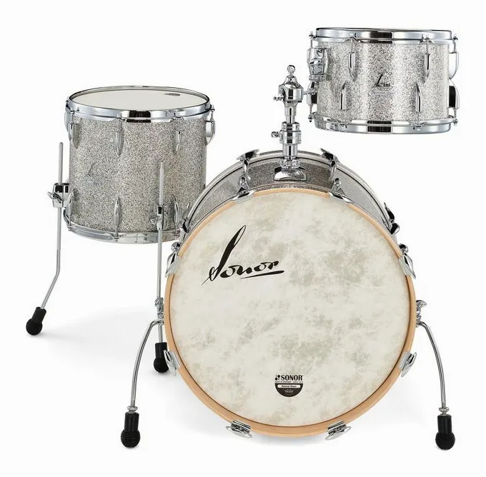 Sonor Vintage Three20 Silver WM, vista di lato, photo 2
