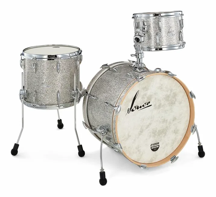 Sonor Vintage Three20 Silver WM, vista di lato, photo 3