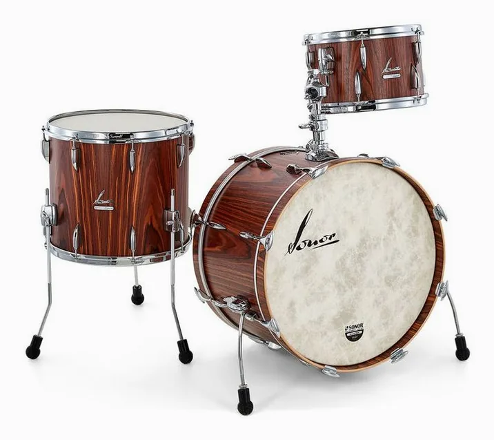 Sonor Vintage Three22 Rosewood WM, su sfondo neutro, photo 3