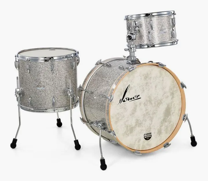 Sonor Vintage Three22 Silver WM, vista di lato, photo 3