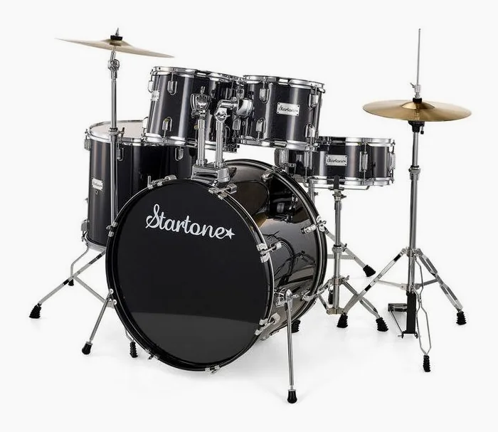 Startone Star Drum Set Standard -BK, dettaglio frontale