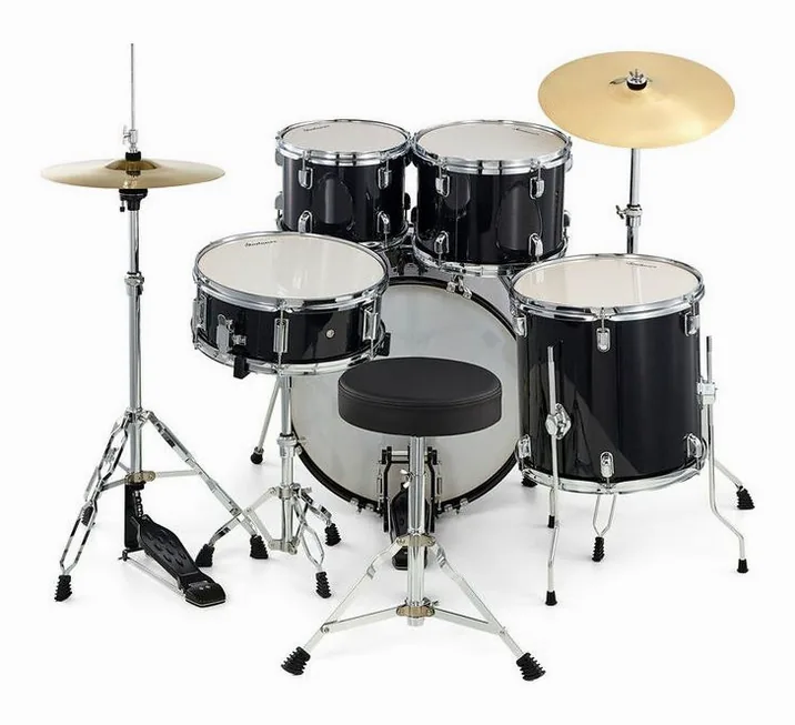 Startone Star Drum Set Studio -BK, su sfondo neutro, photo 4