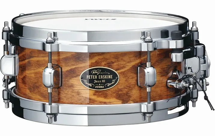 Tama 10"x4,5" Peter Erskine Snare, vista frontale
