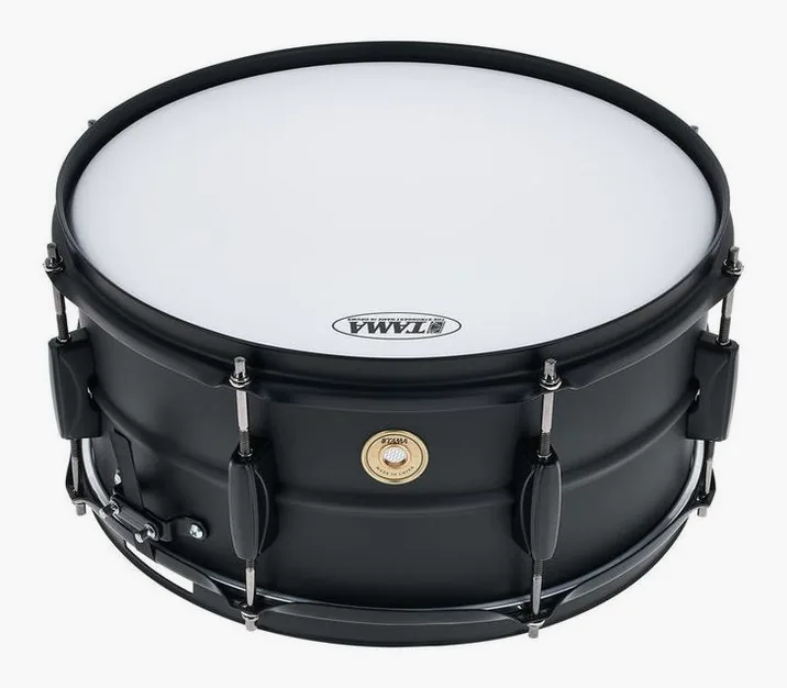 Tama 14"x6,5" Metalworks Bl. Steel, vista frontale