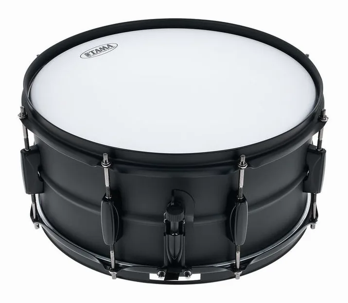 Tama 14"x6,5" Metalworks Bl. Steel, vista dall'alto, photo 2