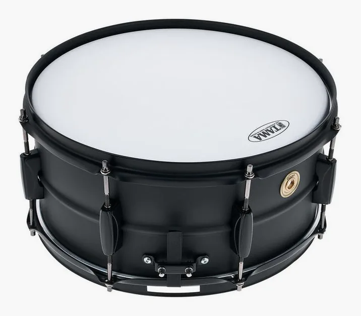 Tama 14"x6,5" Metalworks Bl. Steel, vista dall'alto, photo 3