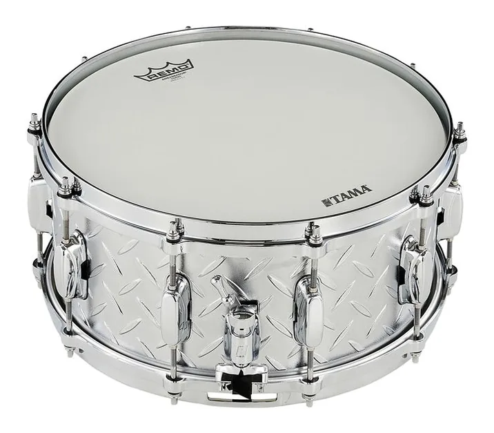 Tama 14"x6,5" Snare Lars Ulrich, vista frontale, photo 2