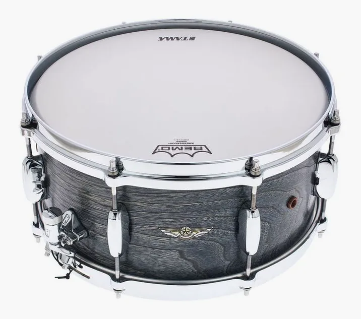 Tama 14"x6,5" STAR Walnut S. ASCS, vista frontale