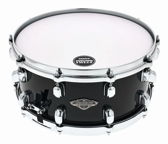 Tama 14"x6,5" Starcl. Perform. -PBK, di fronte su sfondo neutro