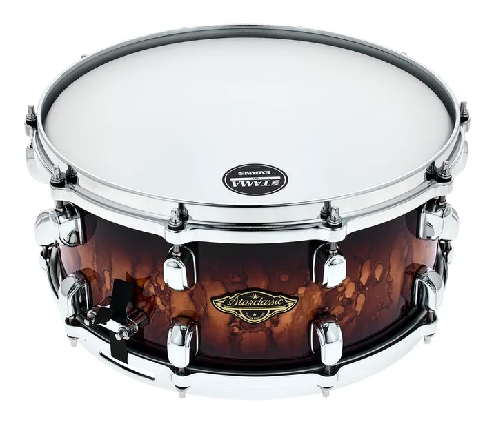 Tama 14"x6,5" Starcl. Walnut/B. MBR, vista frontale