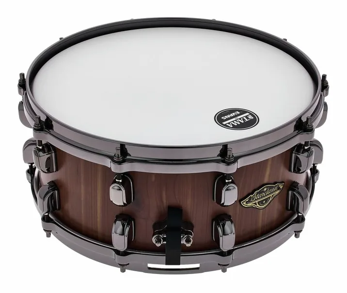 Tama 14"x6" Starcl. Walnut/B. MBC, dettaglio ravvicinato, photo 4