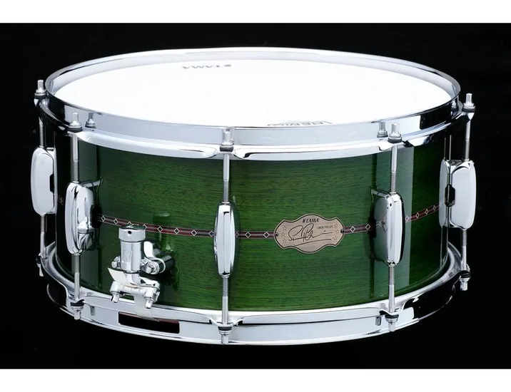 Tama 14"x6,5" SP1465 Simon Phillips, dettaglio ravvicinato, photo 2