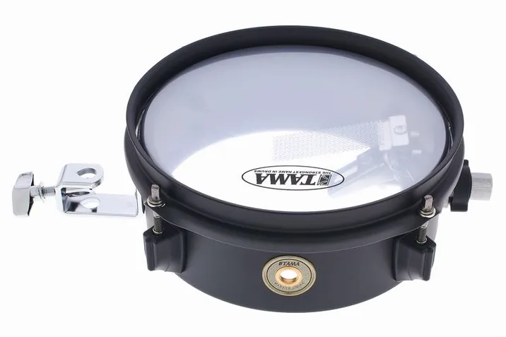 Tama 8"x3" Metalworks Effect Snare, su sfondo neutro