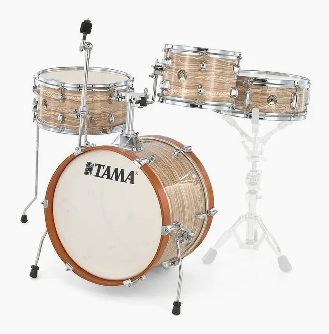 Tama Club Jam Vintage Kit -CMW, di fronte su sfondo neutro