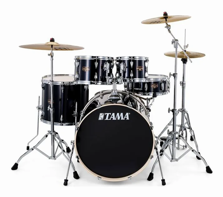 Tama Imperialstar 22" 5pcs -HBK, di fronte su sfondo neutro
