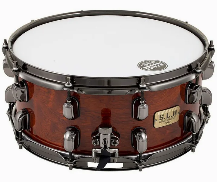 Tama LGB146-NQB Sound Lab Snare, vista frontale, photo 3