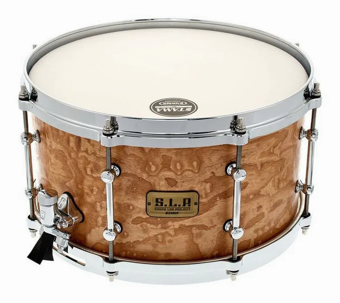 Tama LGM137-STA Sound Lab Snare, vista frontale