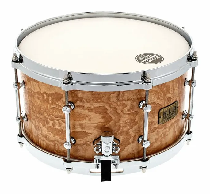 Tama LGM137-STA Sound Lab Snare, su sfondo neutro, photo 2