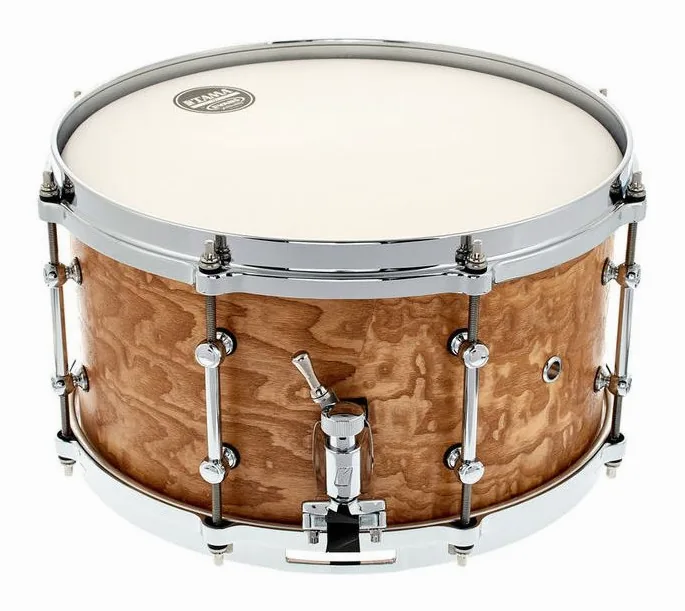 Tama LGM137-STA Sound Lab Snare, vista frontale, photo 3