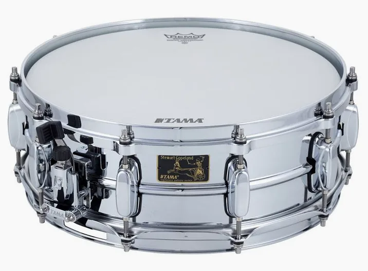 Tama SC145 14x05" Stewart Copeland, vista frontale