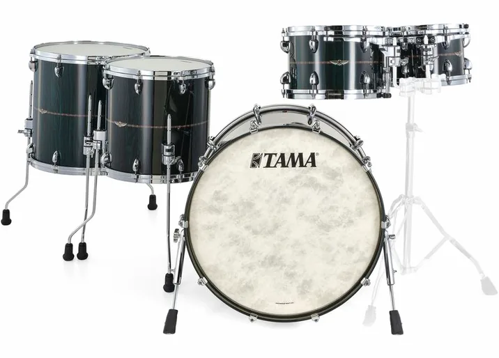 Tama STAR Drum Bubinga Set CDKG, vista dall'alto, photo 2