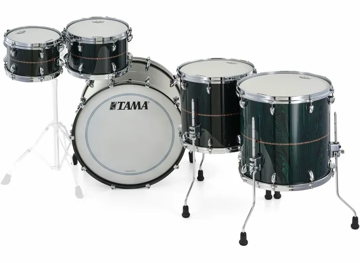 Tama STAR Drum Bubinga Set CDKG, su sfondo neutro, photo 4