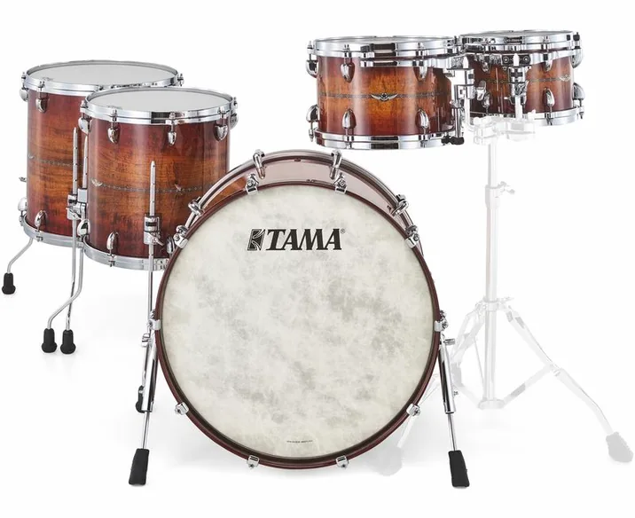 Tama STAR Drum Bubinga Set SAC, vista di lato, photo 2