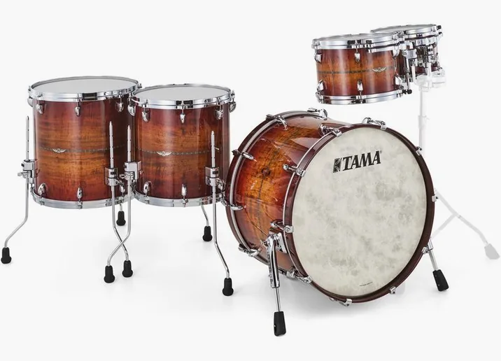 Tama STAR Drum Bubinga Set SAC, vista di tre quarti, photo 3
