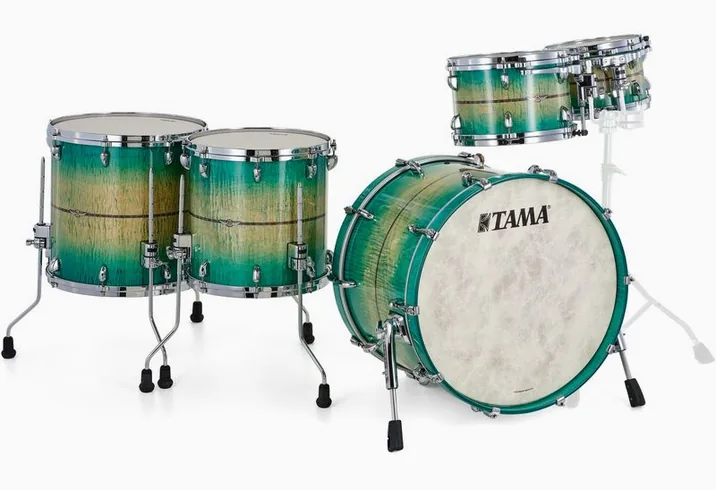 Tama STAR Drum Maple Set RECB, vista frontale, photo 3