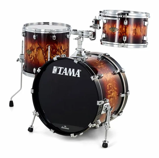 Tama Starcl. Walnut/Birch 20" -MBR, su sfondo neutro