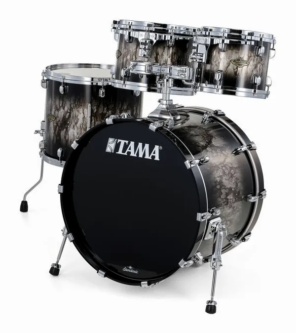 Tama Starcl. Walnut/Birch 4pcs -MPB, su sfondo neutro
