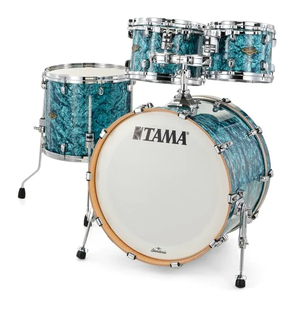 Tama Starcl. Walnut/Birch 4pcs -TQP, su sfondo neutro