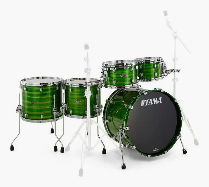 Tama Starcl. Walnut/Birch 5pcs -LSO, su sfondo neutro, photo 3