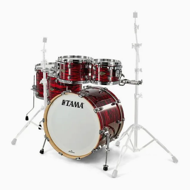 Tama Starcl. Walnut/Birch 5pcs -ROY, di fronte su sfondo neutro