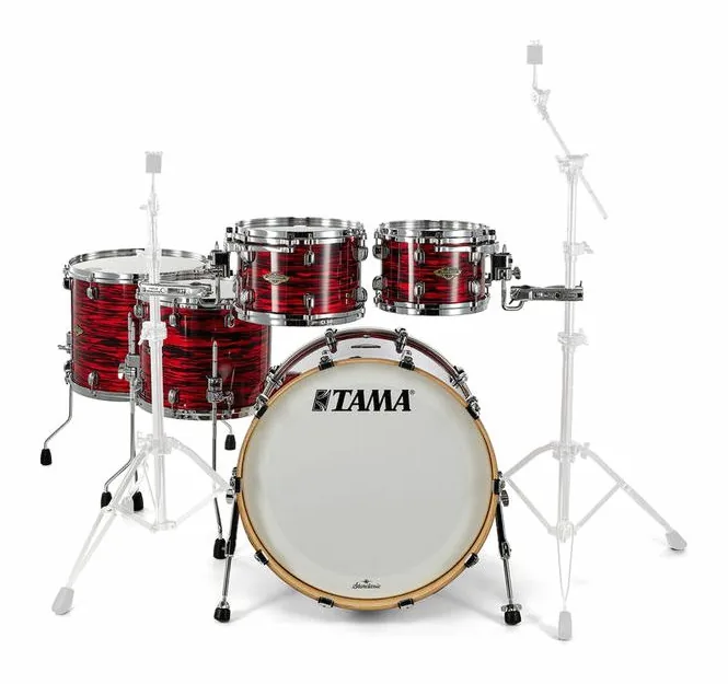 Tama Starcl. Walnut/Birch 5pcs -ROY, su sfondo neutro, photo 2