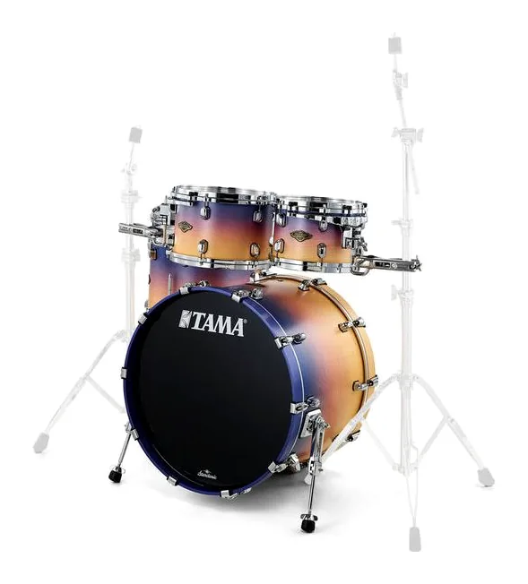 Tama Starcl. Walnut/Birch 5pcs -SAF, di fronte su sfondo neutro
