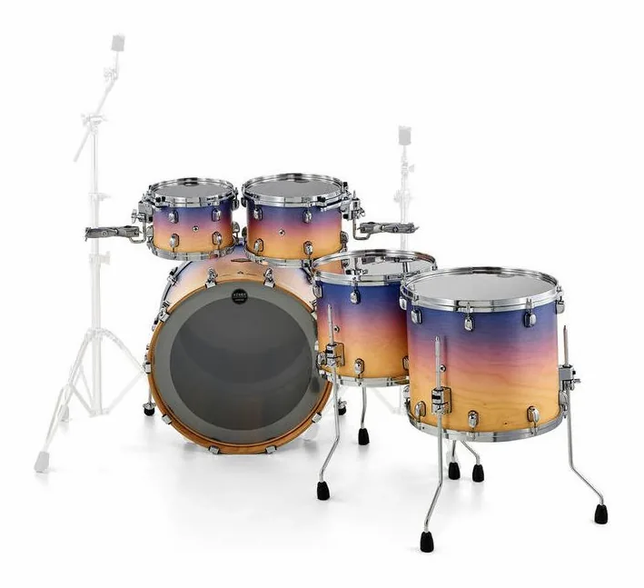 Tama Starcl. Walnut/Birch 5pcs -SAF, vista di tre quarti, photo 4