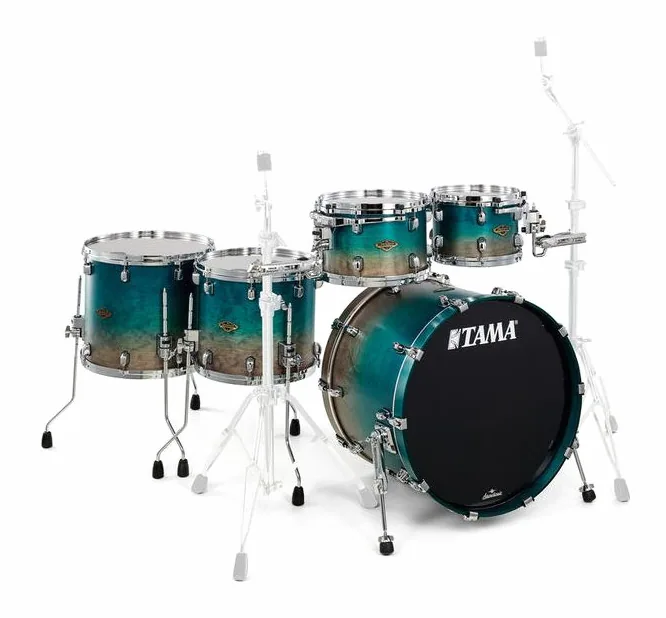 Tama Starcl. Walnut/Birch 5pcs -SPF, su sfondo neutro, photo 3