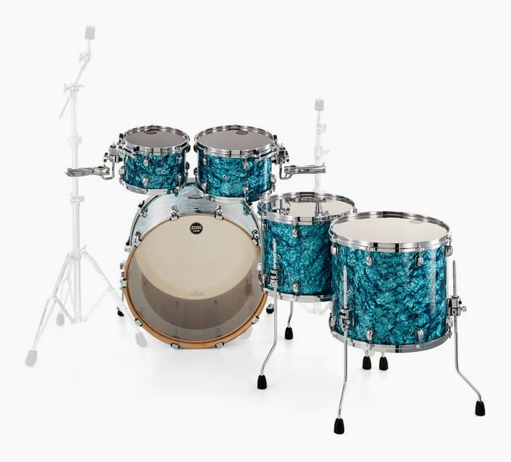 Tama Starcl. Walnut/Birch 5pcs -TQP, su sfondo neutro, photo 4